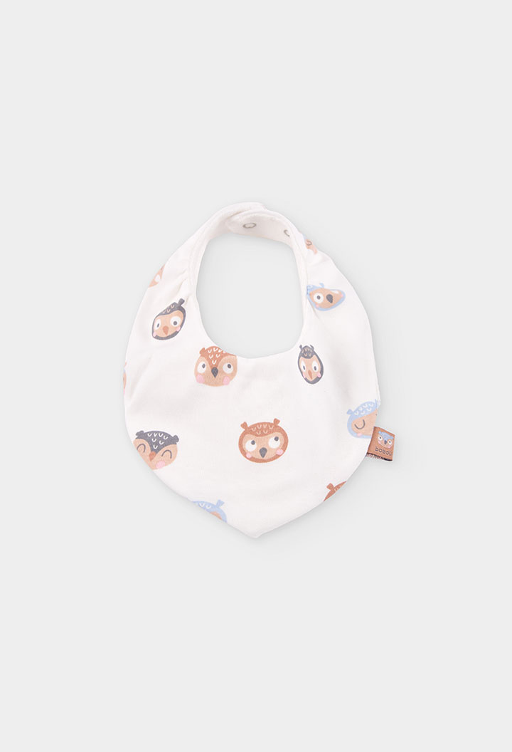 Pack 2 ribbed foulards for baby -BCI