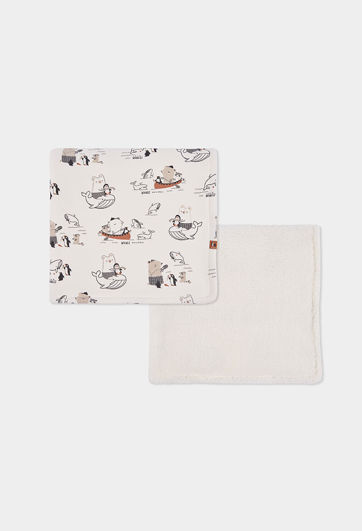 Blanket fleece printed for baby -BCI