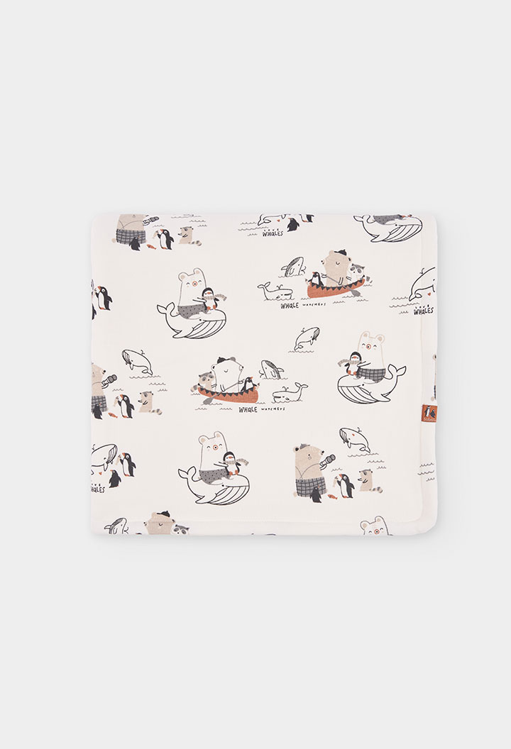 Blanket fleece printed for baby -BCI