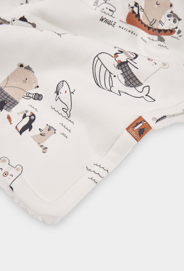 Blanket fleece printed for baby -BCI