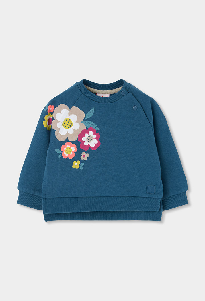 Fleece sweatshirt for girl -BCI
