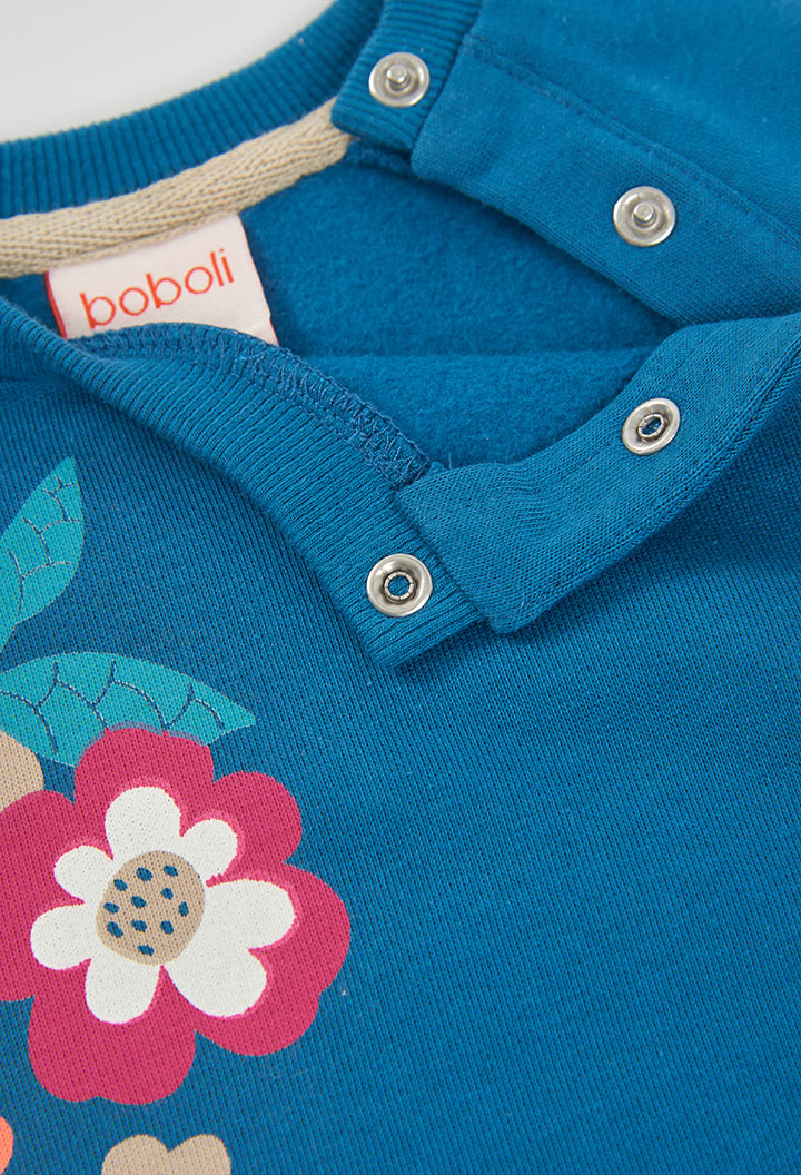 Fleece sweatshirt for girl -BCI