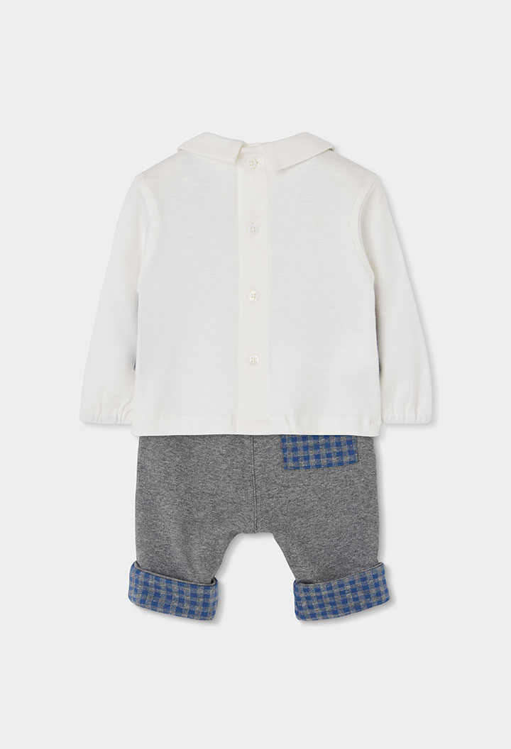 Pletená súprava pre chlapčeka
