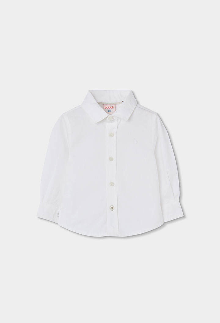 Oxford long sleeves shirt for boy -BCI