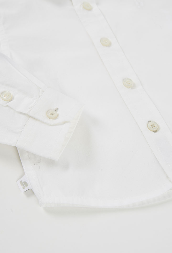 Oxford long sleeves shirt for boy -BCI